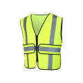 High visibility reflective adjustable security custom safety vest